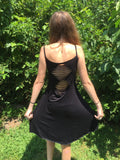 Fairy Lace Tank Top Black