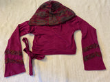Hot Pink Faerie Wrap Hood