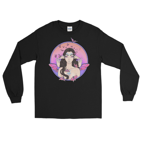 V5 Channeling Unisex Long Sleeve Shirt Featuring Original Artwork by A Sage's Creations