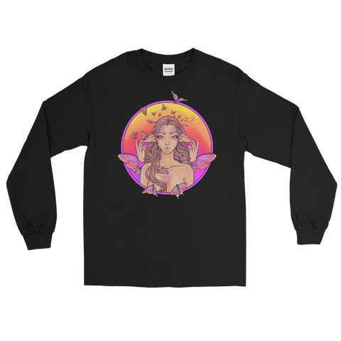 V7 Channeling Unisex Long Sleeve Shirt Featuring Original Artwork by A Sage's Creations