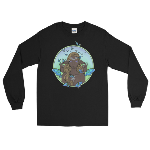 V12 Channeling Unisex Long Sleeve Shirt Featuring Original Artwork by A Sage's Creations