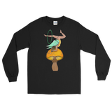 Mushroom Goddess Flow Fairy Unisex Long Sleeve Shirt Featuring Original Artwork By Shauna Nikles