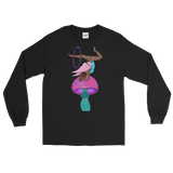 V3 Mushroom Goddess Flow Fairy Unisex Long Sleeve Shirt Featuring Original Artwork By Shauna Nikles