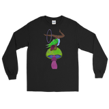 V4 Mushroom Goddess Flow Fairy Long Sleeve Shirt Featuring Original Artwork By Shauna Nikles