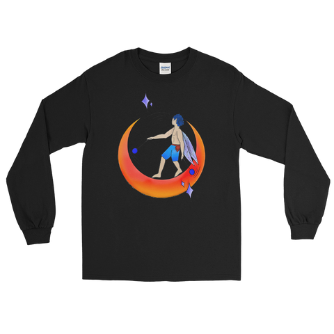 V5 Moondust Flow Fairy Unisex Long Sleeve Shirt Featuring Original Artwork By Shauna Nikles