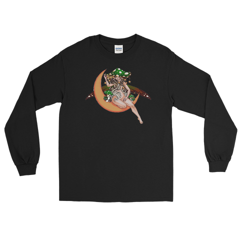 V3 Lunar Fae Long Sleeve Unisex Shirt Featuring Original Artwork by A Sage's Creations