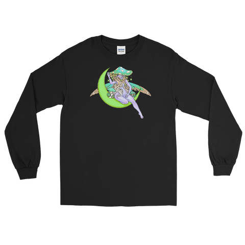 V9 Lunar Fae Long Sleeve Unisex Shirt Featuring Original Artwork by A Sage's Creations