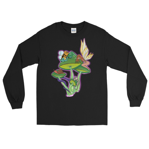 Natures Aura Long Sleeve Unisex Shirt Featuring Original Artwork By Shauna Nikles