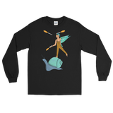 Garden Sprite Flow Fairy Long Sleeve Unisex Shirt Featuring Original Artwork By Shauna Nikles