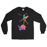 V2 Garden Sprite Long Sleeve Unisex Shirt Featuring Original Artwork By Shauna Nikles