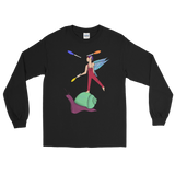 V3 Garden Sprite Long Sleeve Unisex Shirt Featuring Original Artwork By Shauna Nikles