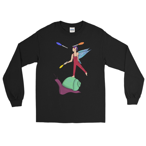 V3 Garden Sprite Long Sleeve Unisex Shirt Featuring Original Artwork By Shauna Nikles