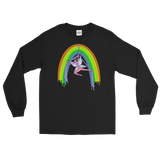 V3 Rainsilk Flow Fairy Long Sleeve Unisex Shirt Featuring Original Artwork By Shauna Nikles