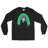 V2 Rainsilk Flow Fairy Long Sleeve Unisex Shirt Featuring Original Artwork By Shauna Nikles