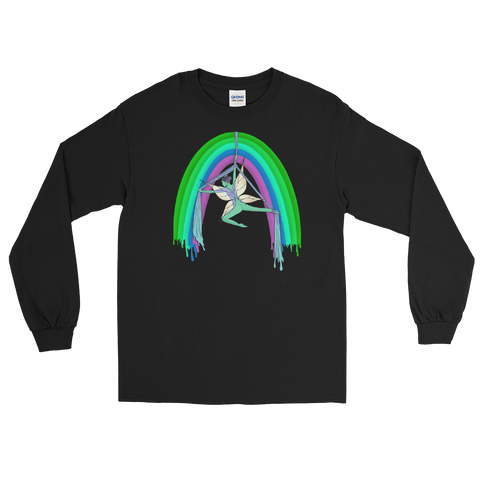 V2 Rainsilk Flow Fairy Long Sleeve Unisex Shirt Featuring Original Artwork By Shauna Nikles