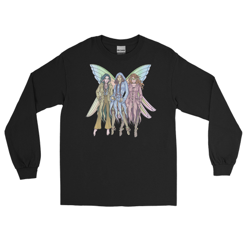 V5 Charlie's Fae Unisex Long Sleeve Shirt Featuring Original Artwork by A Sage's Creations