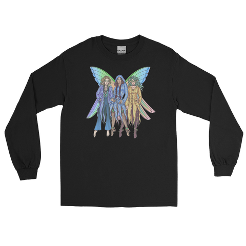 V9 Charlie's Fae Unisex Long Sleeve Shirt Featuring Original Artwork by A Sage's Creations