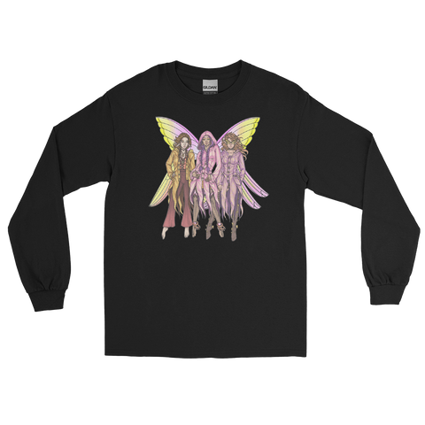 V10 Charlie's Fae Unisex Long Sleeve Shirt Featuring Original Artwork by A Sage's Creations