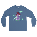 V3 Orchid Faerie Long Sleeve Shirt Featuring Original Artwork by Fae Plur Designs