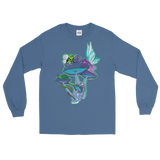 V2 Natures Aura Long Sleeve Unisex Shirt Featuring Original Artwork By Shauna Nikles