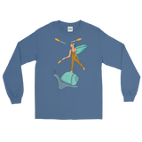 Garden Sprite Flow Fairy Long Sleeve Unisex Shirt Featuring Original Artwork By Shauna Nikles