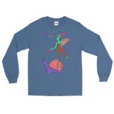 V2 Garden Sprite Long Sleeve Unisex Shirt Featuring Original Artwork By Shauna Nikles