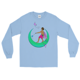 V6 Moondust Flow Fairy Unisex Long Sleeve Shirt Featuring Original Artwork By Shauna Nikles