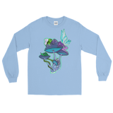 V2 Natures Aura Long Sleeve Unisex Shirt Featuring Original Artwork By Shauna Nikles