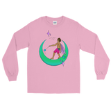 V6 Moondust Flow Fairy Unisex Long Sleeve Shirt Featuring Original Artwork By Shauna Nikles