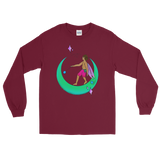 V6 Moondust Flow Fairy Unisex Long Sleeve Shirt Featuring Original Artwork By Shauna Nikles