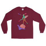 V2 Garden Sprite Long Sleeve Unisex Shirt Featuring Original Artwork By Shauna Nikles