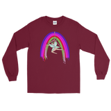 V4 Rainsilk Flow Fairy Long Sleeve Unisex Shirt Featuring Original Artwork By Shauna Nikles