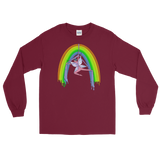 V3 Rainsilk Flow Fairy Long Sleeve Unisex Shirt Featuring Original Artwork By Shauna Nikles
