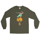 Mushroom Goddess Flow Fairy Unisex Long Sleeve Shirt Featuring Original Artwork By Shauna Nikles
