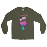 V3 Mushroom Goddess Flow Fairy Unisex Long Sleeve Shirt Featuring Original Artwork By Shauna Nikles