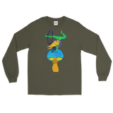 V6 Mushroom Goddess Flow Fairy Unisex Long Sleeve Shirt Featuring Original Artwork By Shauna Nikles
