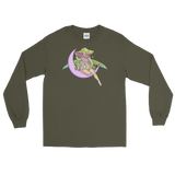 V7 Lunar Fae Long Sleeve Unisex Shirt Featuring Original Artwork by A Sage's Creations