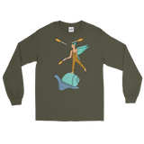 Garden Sprite Flow Fairy Long Sleeve Unisex Shirt Featuring Original Artwork By Shauna Nikles