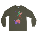V2 Garden Sprite Long Sleeve Unisex Shirt Featuring Original Artwork By Shauna Nikles