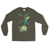 V4 Garden Sprite Flow Fairy Long Sleeve Unisex Shirt Featuring Original Artwork By Shauna Nikles