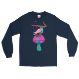 V3 Mushroom Goddess Flow Fairy Unisex Long Sleeve Shirt Featuring Original Artwork By Shauna Nikles