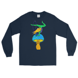 V6 Mushroom Goddess Flow Fairy Unisex Long Sleeve Shirt Featuring Original Artwork By Shauna Nikles