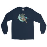 V4 Lunar Fae Long Sleeve Unisex Shirt Featuring Original Artwork by A Sage's Creations
