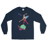 V3 Garden Sprite Long Sleeve Unisex Shirt Featuring Original Artwork By Shauna Nikles
