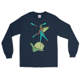 V4 Garden Sprite Flow Fairy Long Sleeve Unisex Shirt Featuring Original Artwork By Shauna Nikles