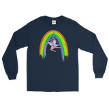 V3 Rainsilk Flow Fairy Long Sleeve Unisex Shirt Featuring Original Artwork By Shauna Nikles