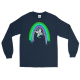 V2 Rainsilk Flow Fairy Long Sleeve Unisex Shirt Featuring Original Artwork By Shauna Nikles
