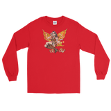 Steampunk Fae Unisex Long Sleeve Shirt Featuring Original Artwork By Chamandahy
