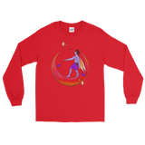 V4 Moondust Flow Fairy Unisex Long Sleeve Shirt Featuring Original Artwork By Shauna Nikles