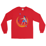 V5 Moondust Flow Fairy Unisex Long Sleeve Shirt Featuring Original Artwork By Shauna Nikles